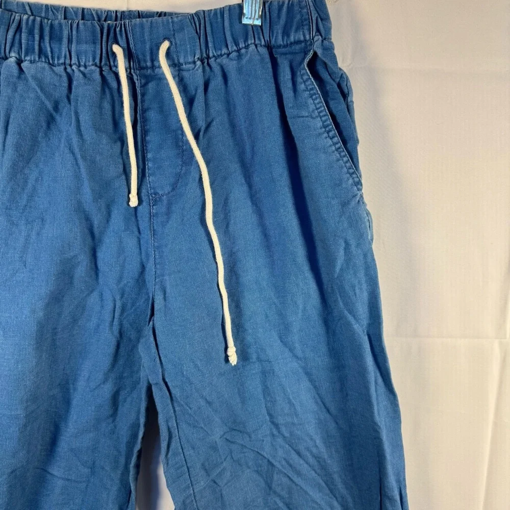 Madewell Classic Indigo Blue Shorewalk Cover-Up Jogger Pants Women's Size XS - Picture 4 of 9